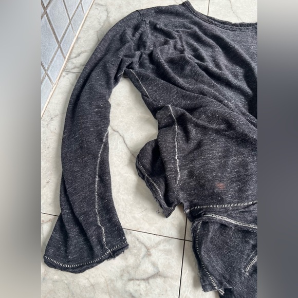 Rag & Bone distressed biker tee - Picture 5 of 8